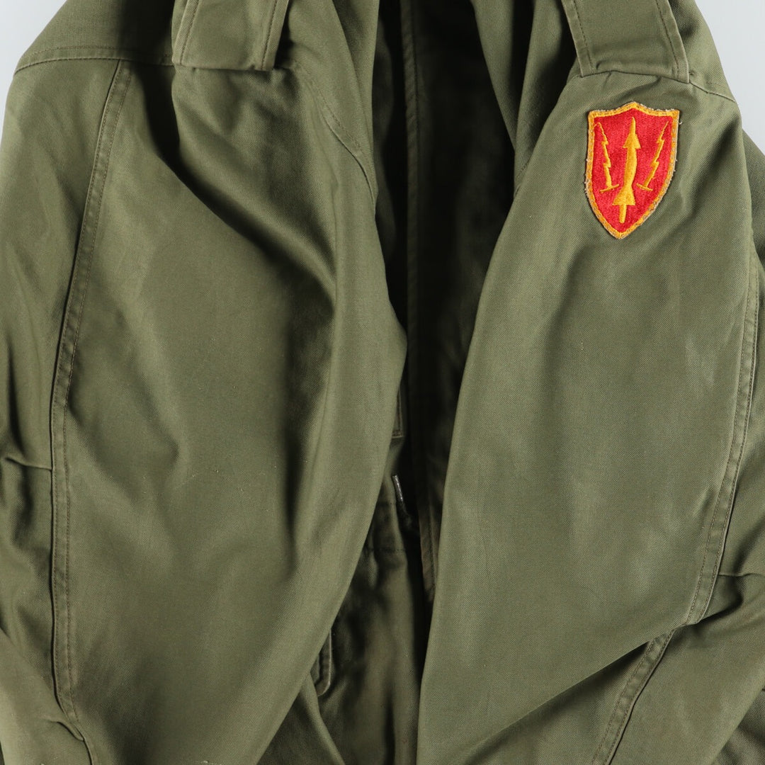 50s-60'S US military genuine M-51 military field jacket made in USA, SHORT SMALL, equivalent to men's S, vintage /evb007125