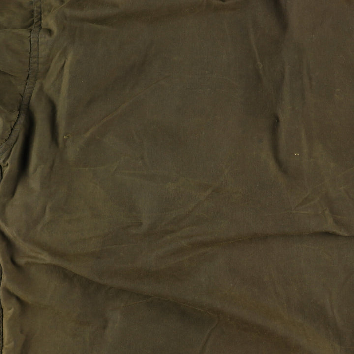 90'S Barbour Border Old 3 Warrant Waxed Cotton Oiled Jacket Made in England C40 Men's M Size Vintage /evb007146