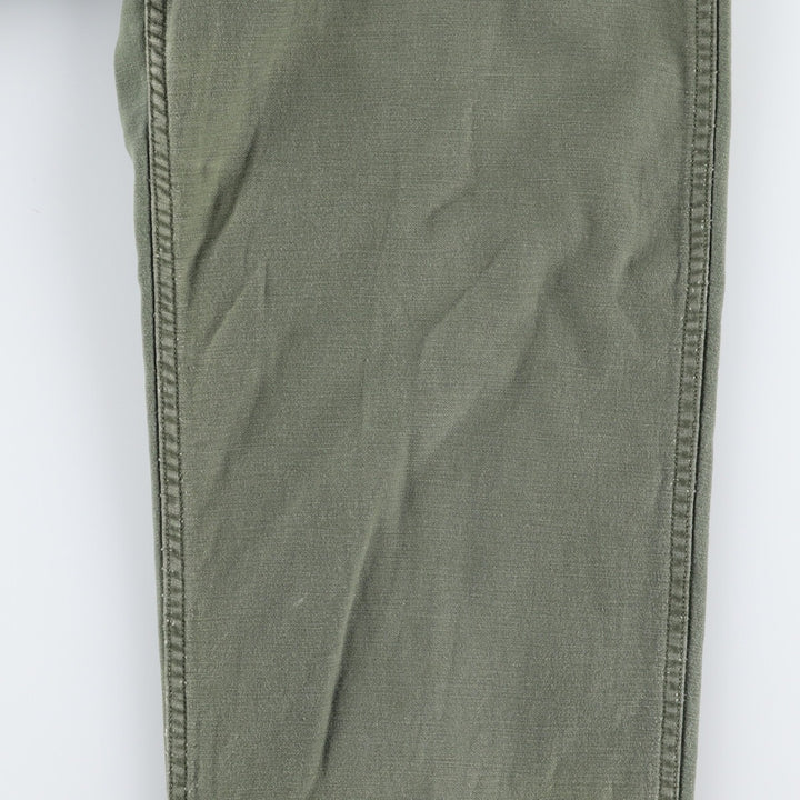 1970'S US military authentic military baker pants made in USA 28x31 equivalent to women's M (w26) vintage /evb007183