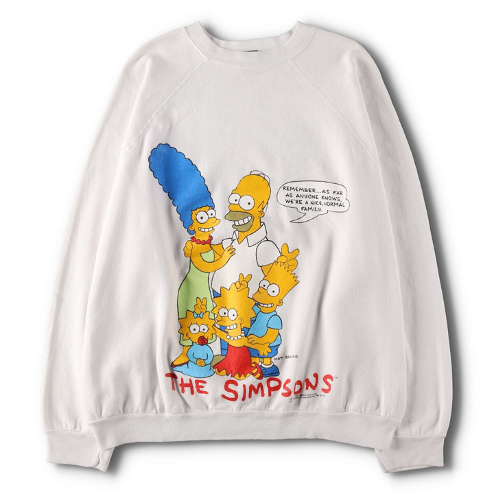 90'S TOPHALF THE SIMPSONS Simpsons character sweatshirt, sweatshirt, made in USA, men's XXL equivalent, vintage /evb007216