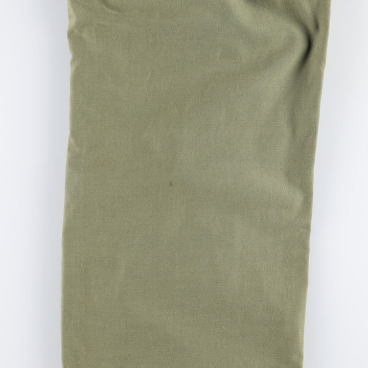 1970'S US Army M-65 Military Cargo Pants, Made in USA, Men's, W35 equivalent Nylon Khaki type sage green Vintage Second Hand