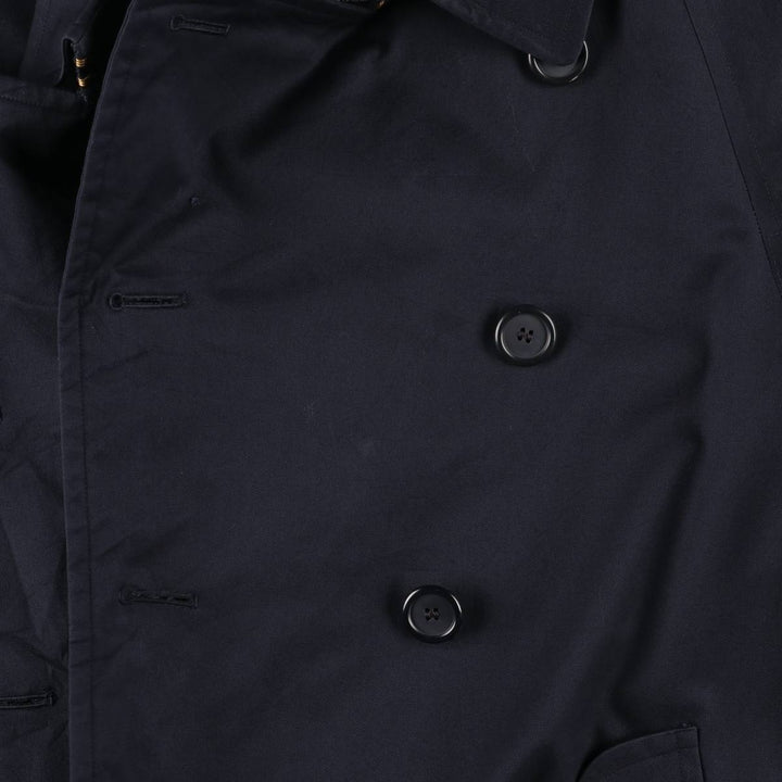 Burberry's trench coat, size M for men cotton navy blue type Vintage Second Hand