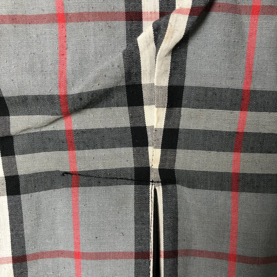 Burberry's Balmacaan coat, made in England, men's size L, vintage polyester black type Vintage Second Hand