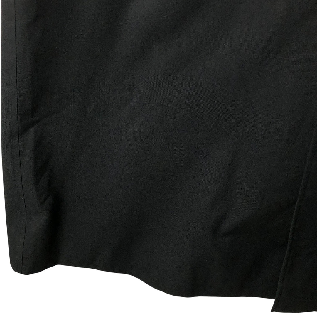 Burberry's Balmacaan coat, made in England, men's size L, vintage polyester black type Vintage Second Hand