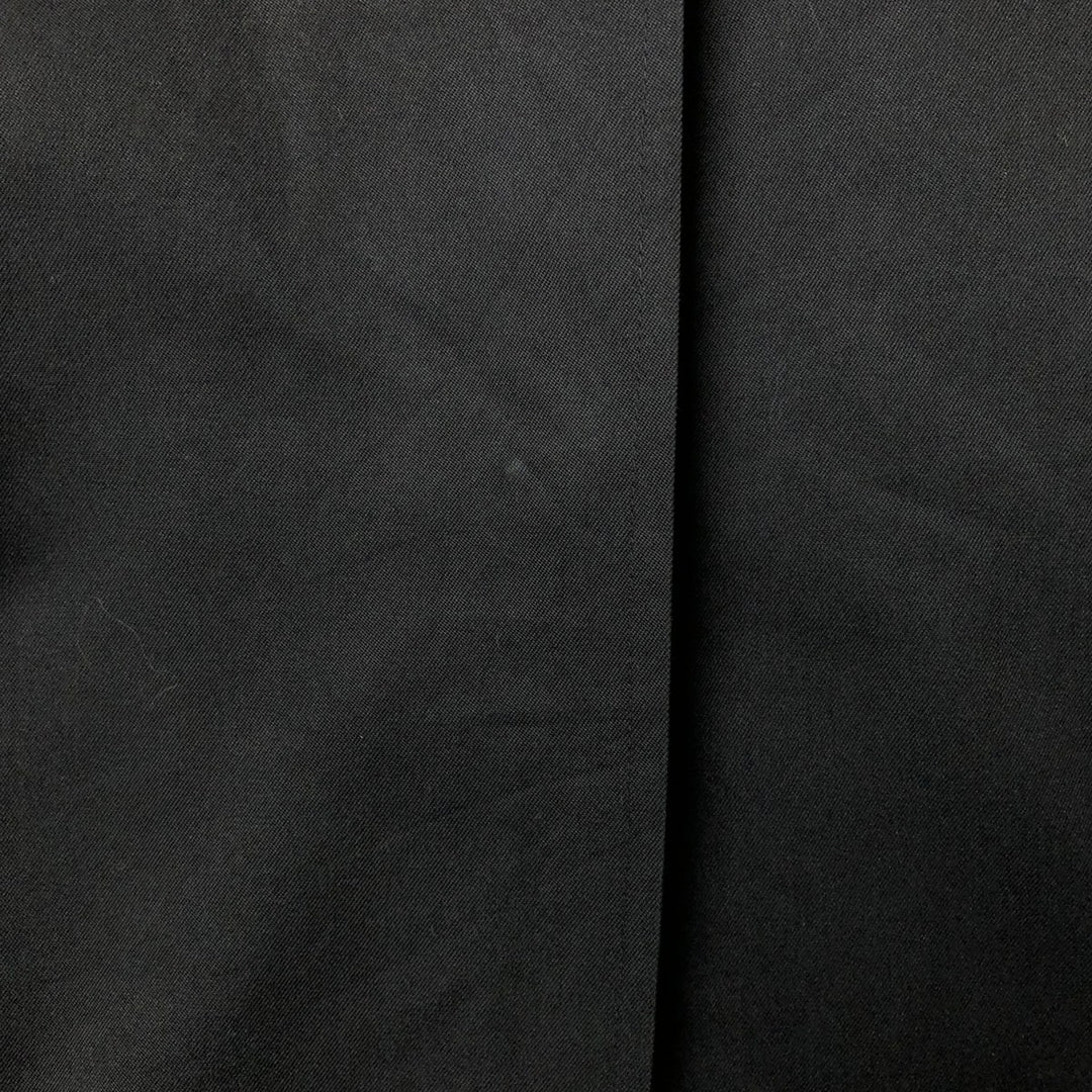 Burberry's Balmacaan coat, made in England, men's size L, vintage polyester black type Vintage Second Hand