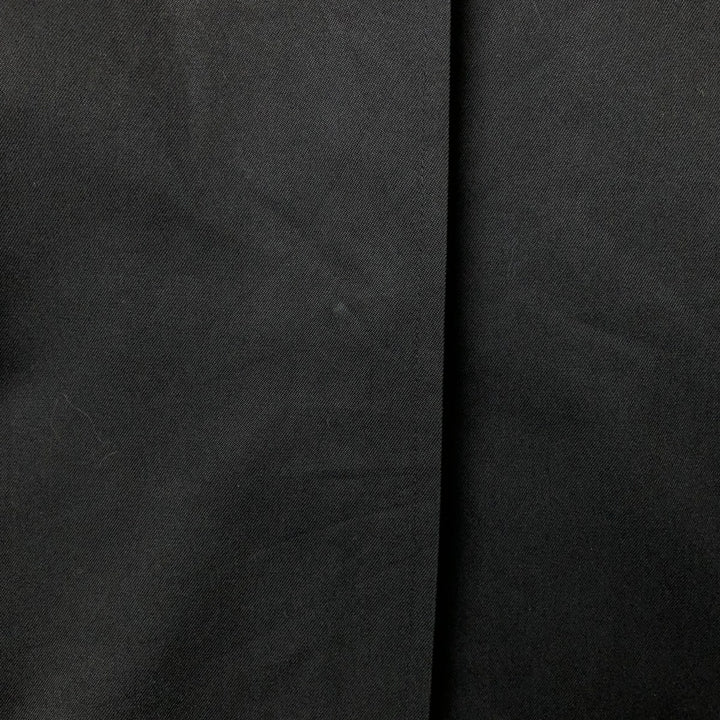 Burberry's Balmacaan coat, made in England, men's size L, vintage polyester black type Vintage Second Hand