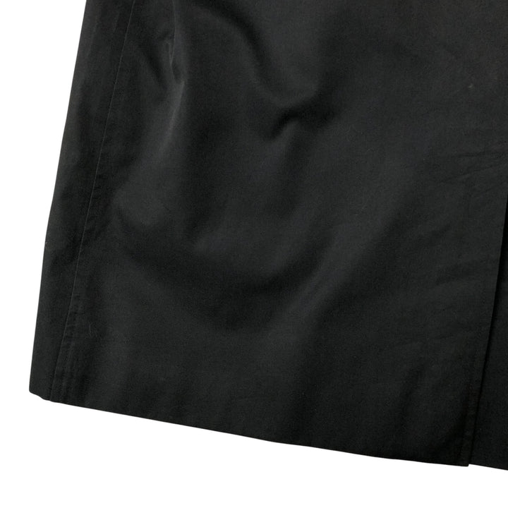 Burberry's Balmacaan coat, made in England, men's size L, vintage polyester black type Vintage Second Hand