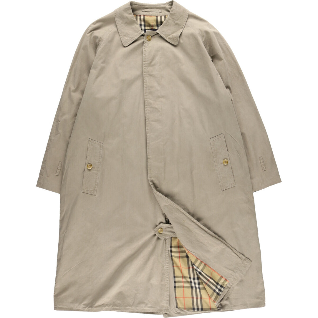 Burberry's 100% cotton Balmacaan coat, men's XL size /evb007359