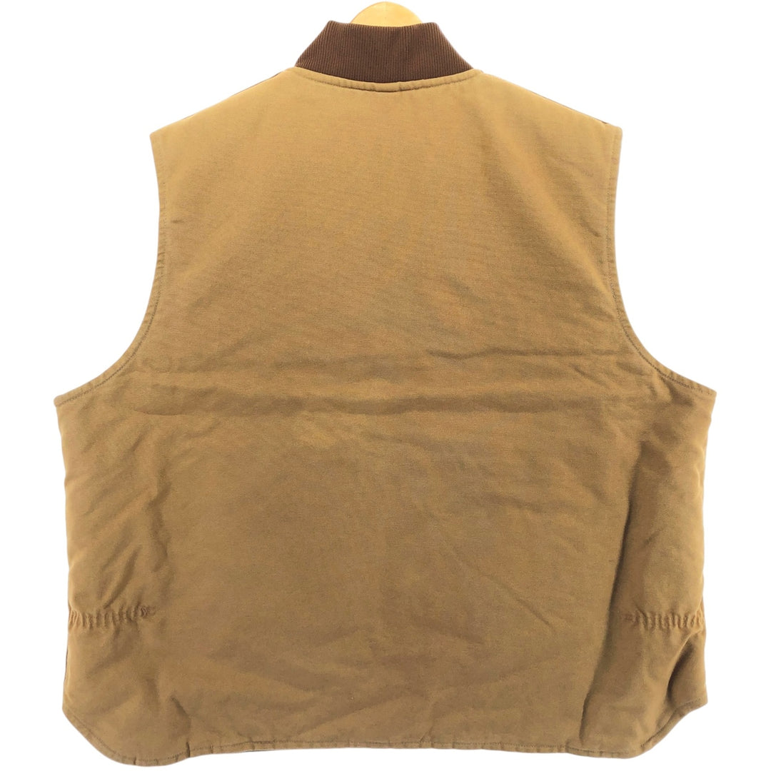 Big size 00'S Carhartt Classic Vest Duck Vest Made in USA Men's XXXL equivalent /evb007393