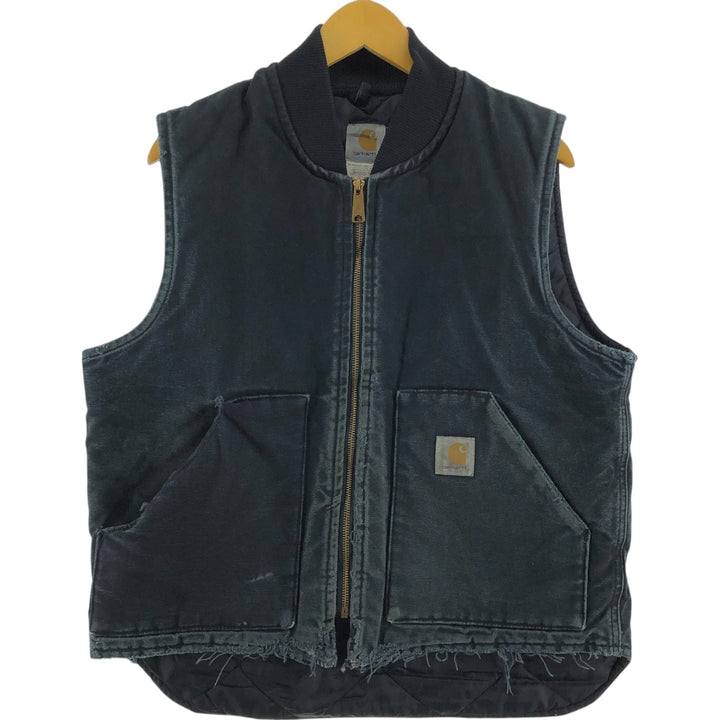 ~00'S Carhartt Duck Vest Made in USA Men's L size /evb007397