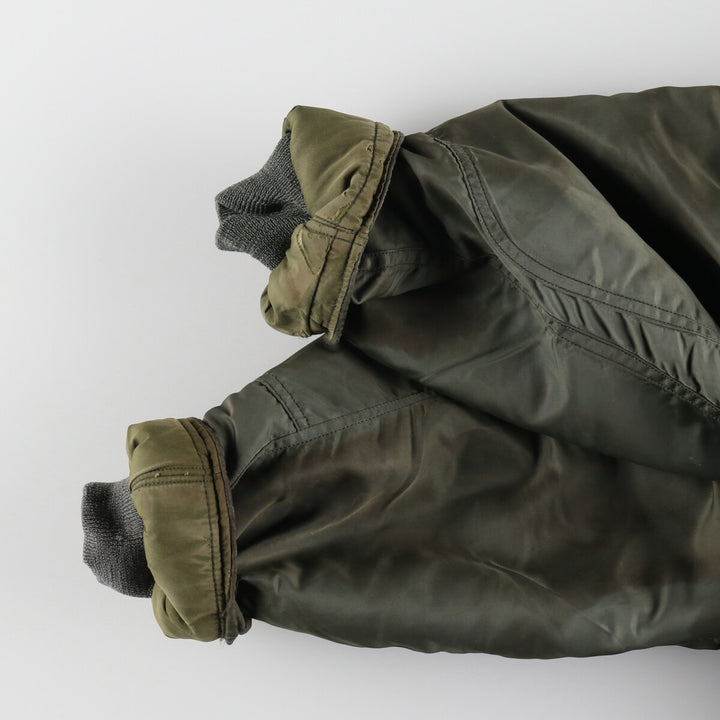 ~60'S Special price US military genuine N-3B military flight jacket made in USA men's size L Vintage /evb007407