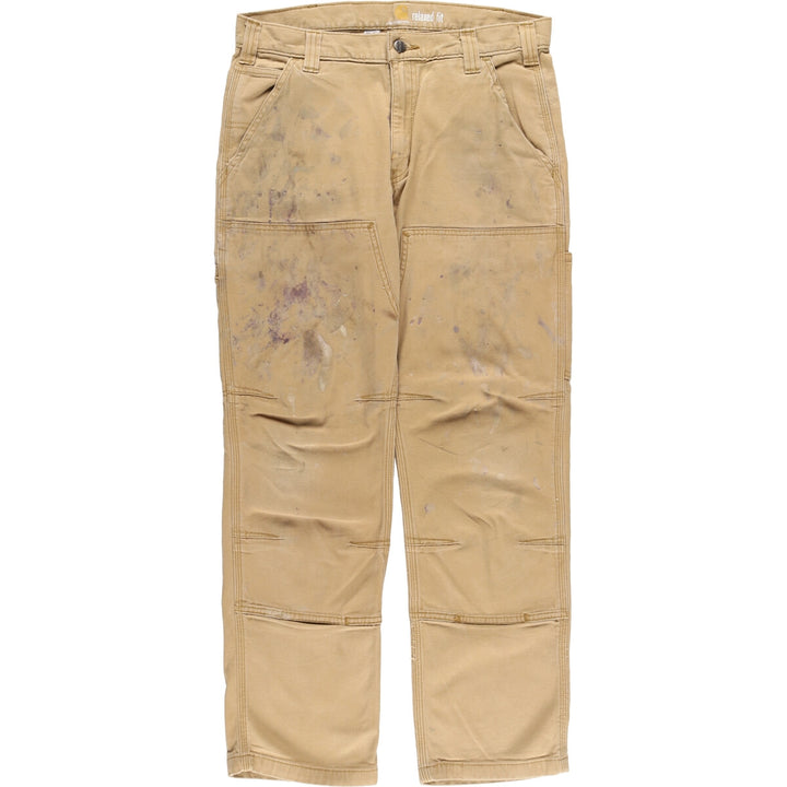 Carhartt Relaxed Fit Double Knee Duck Painter Pants Men's W32 equivalent /evb007426