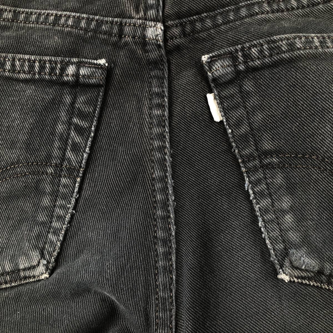 90'S Levi's Silver Tab LOOSE Black Denim Tapered Denim Pants Made in USA Men's W29 Vintage /evb007443