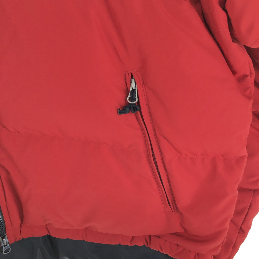 Vintage 90'S Ralph Lauren POLO SPORT down jacket, men's size XL polyester red type Vintage Second Hand