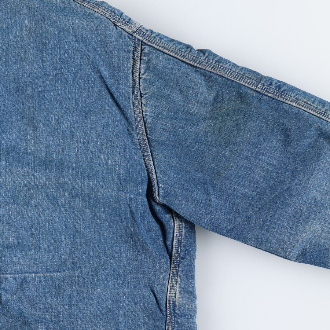 50s-60'S Power House Denim Coverall Made in USA Men's L Size Vintage /evb007477