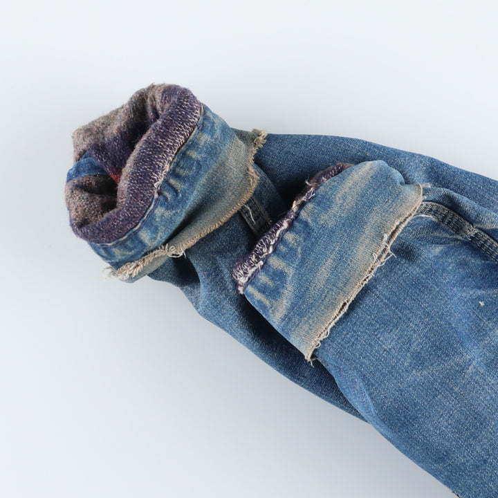 50s-60'S Power House Denim Coverall Made in USA Men's L Size Vintage /evb007477