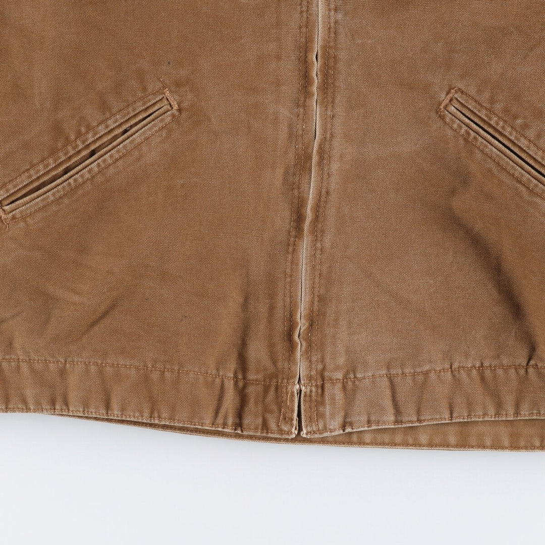 00'S Carhartt Detroit Jacket Duck Work Jacket Men's XXL /evb007487