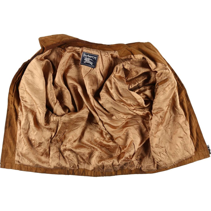 Burberry's Swing Top Type Suede Leather Sports Jacket Made in Spain Men's M size /evb007514