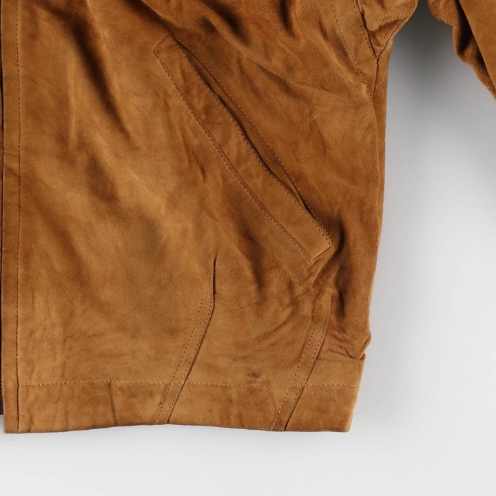 Burberry's Swing Top Type Suede Leather Sports Jacket Made in Spain Men's M size /evb007514