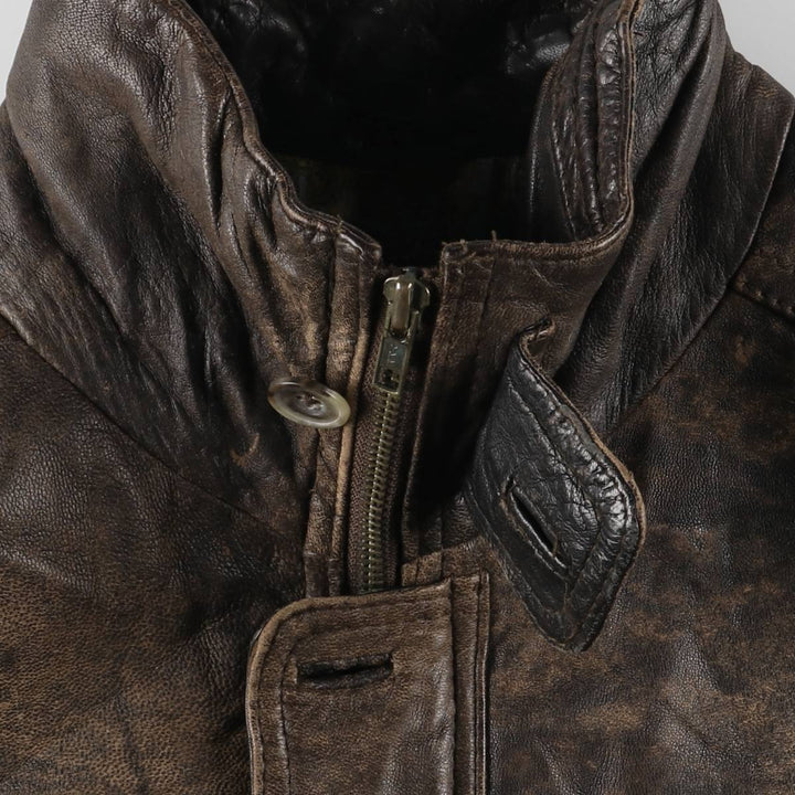 Leather blouson type, men's size L /evb007527