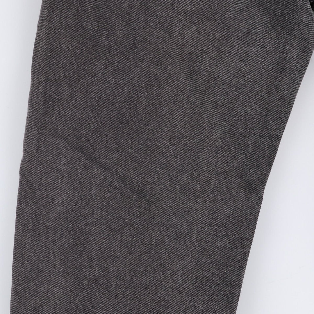 90'S Levi's 550 Relaxed Fit Black Denim Tapered Denim Pants Made in USA Men's W34 Vintage unclear black type Vintage Second Hand