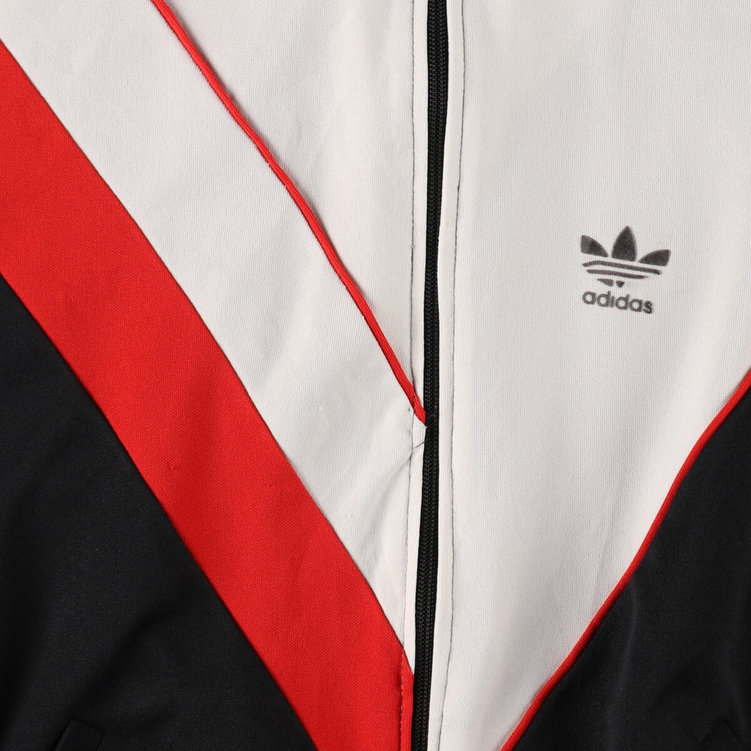 Vintage 80'S adidas collared track jacket, made in Spain, men's XL size /evb007609