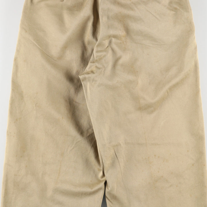 50'S US military genuine military chino pants made in USA 30x31 men's w29 equivalent vintage /evb007622