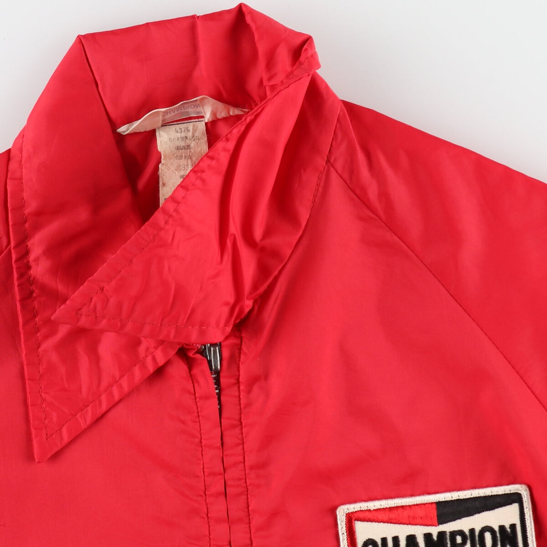 70'S Champion Spark Plug Coach Jacket, Men's L size, Vintage /evb007648