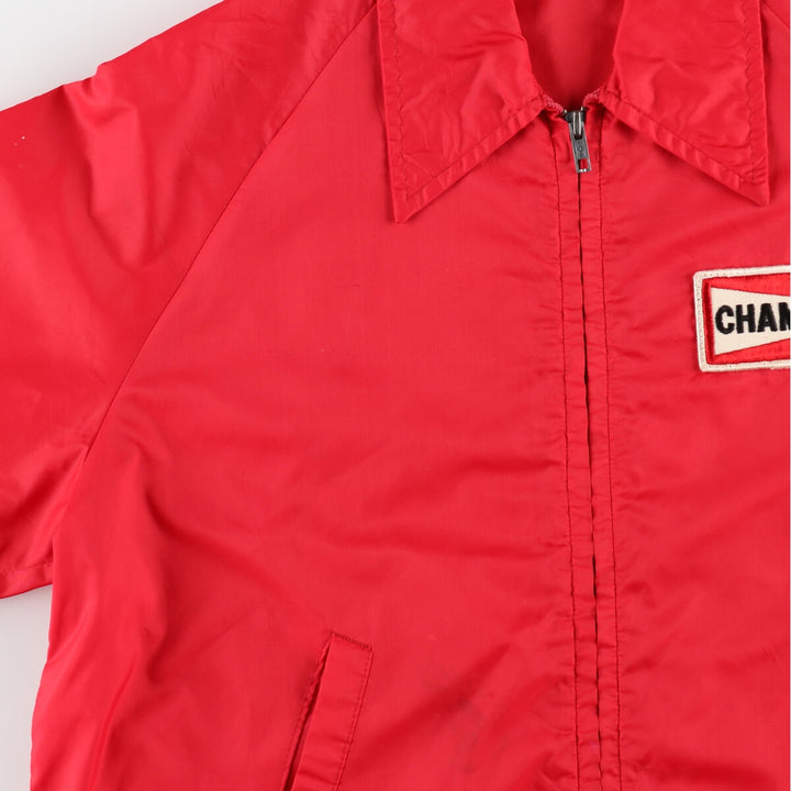 70'S Champion Spark Plug Coach Jacket, Men's L size, Vintage /evb007648