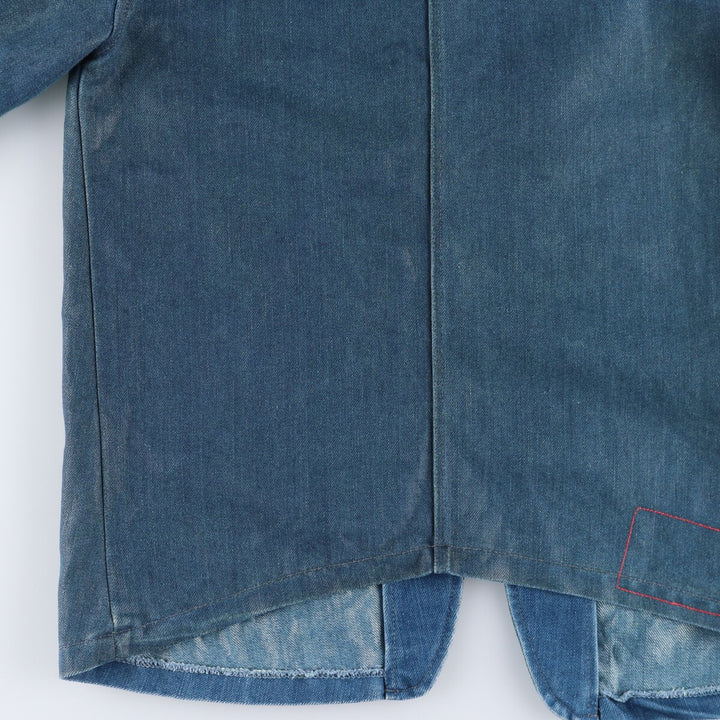 00'S Levi's RED 1st JACKET denim jacket G-jacket Men's M size /evb007651