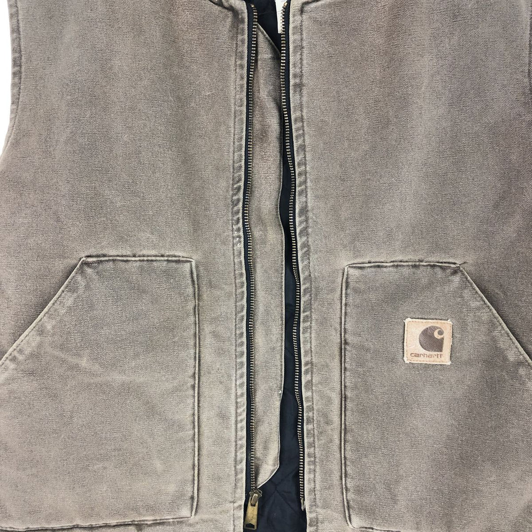 Carhartt Duck Vest Made in USA Men's L size /evb007683