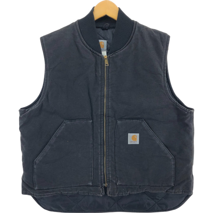 00'S Carhartt Classic Vest Duck Vest Made in USA Men's XL /evb007684