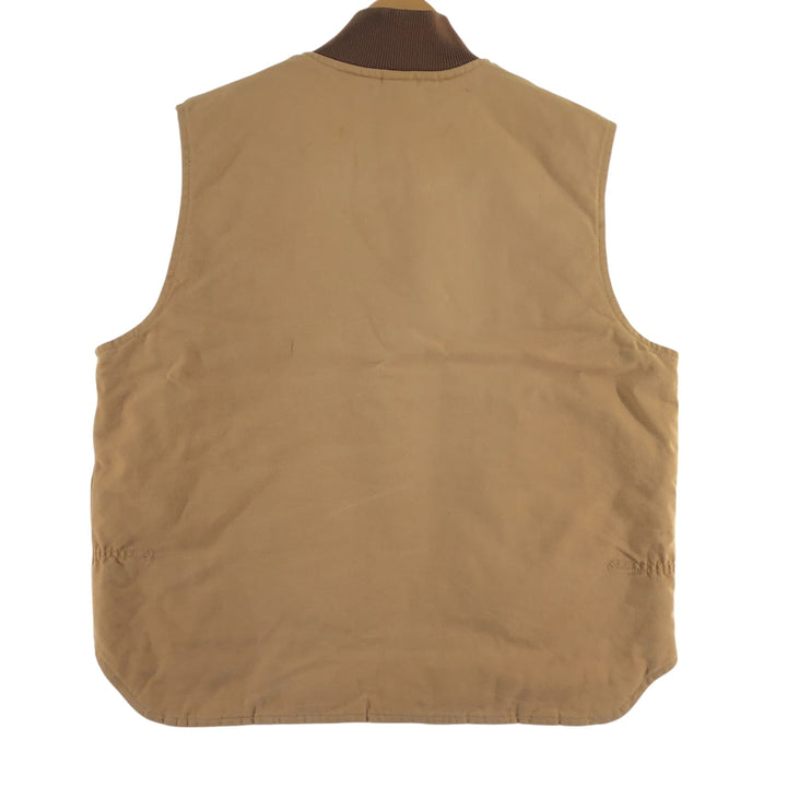 80s-90'S Carhartt Classic Vest Duck Vest Made in USA Men's XL Vintage /evb007691