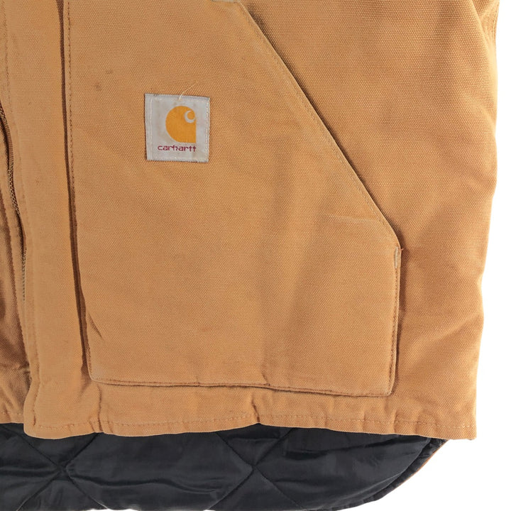 80s-90'S Carhartt Classic Vest Duck Vest Made in USA Men's XL Vintage /evb007691