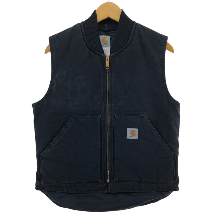 00'S Carhartt Classic Vest Duck Vest Made in USA Men's M size /evb007693