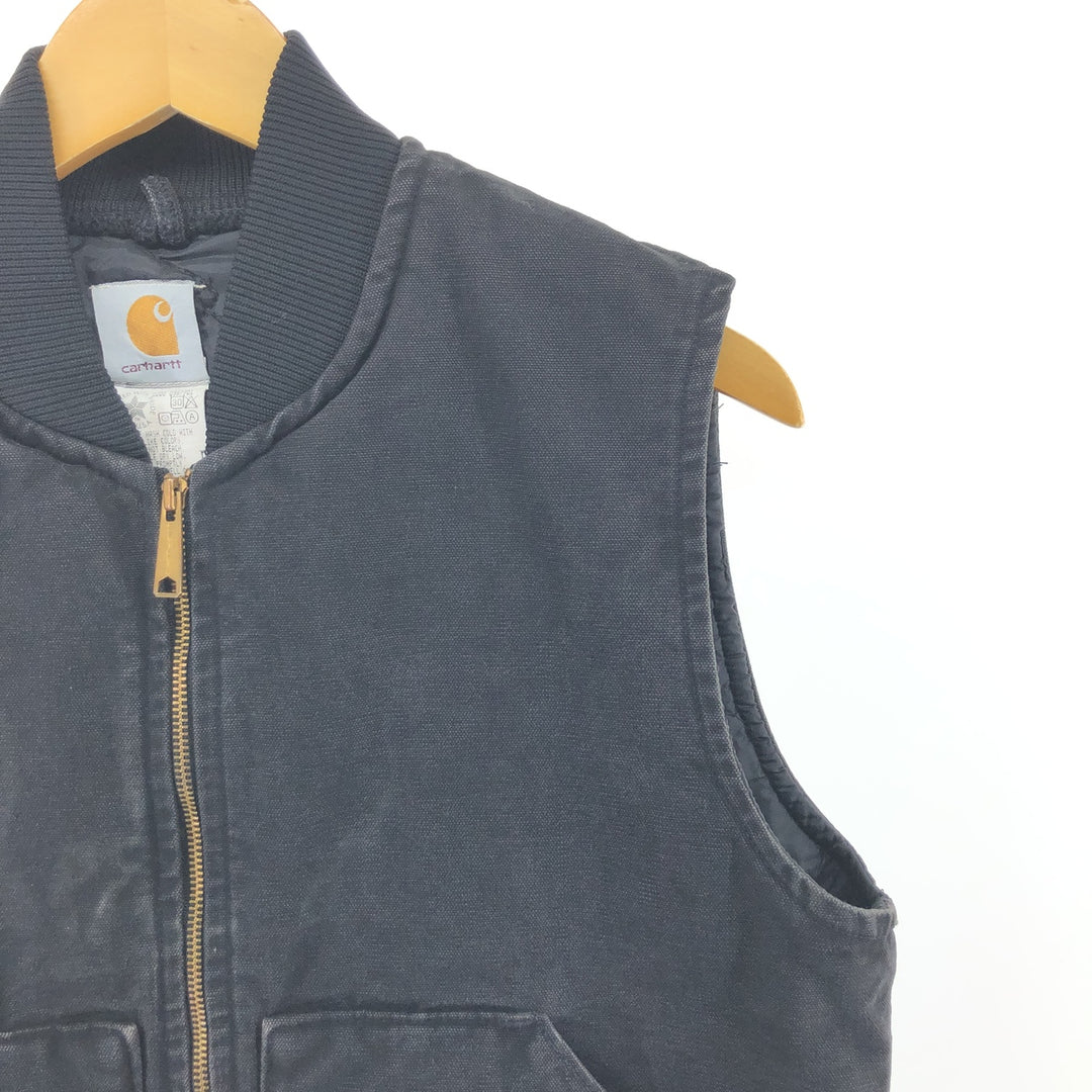 00'S Carhartt Classic Vest Duck Vest Made in USA Men's M size /evb007693