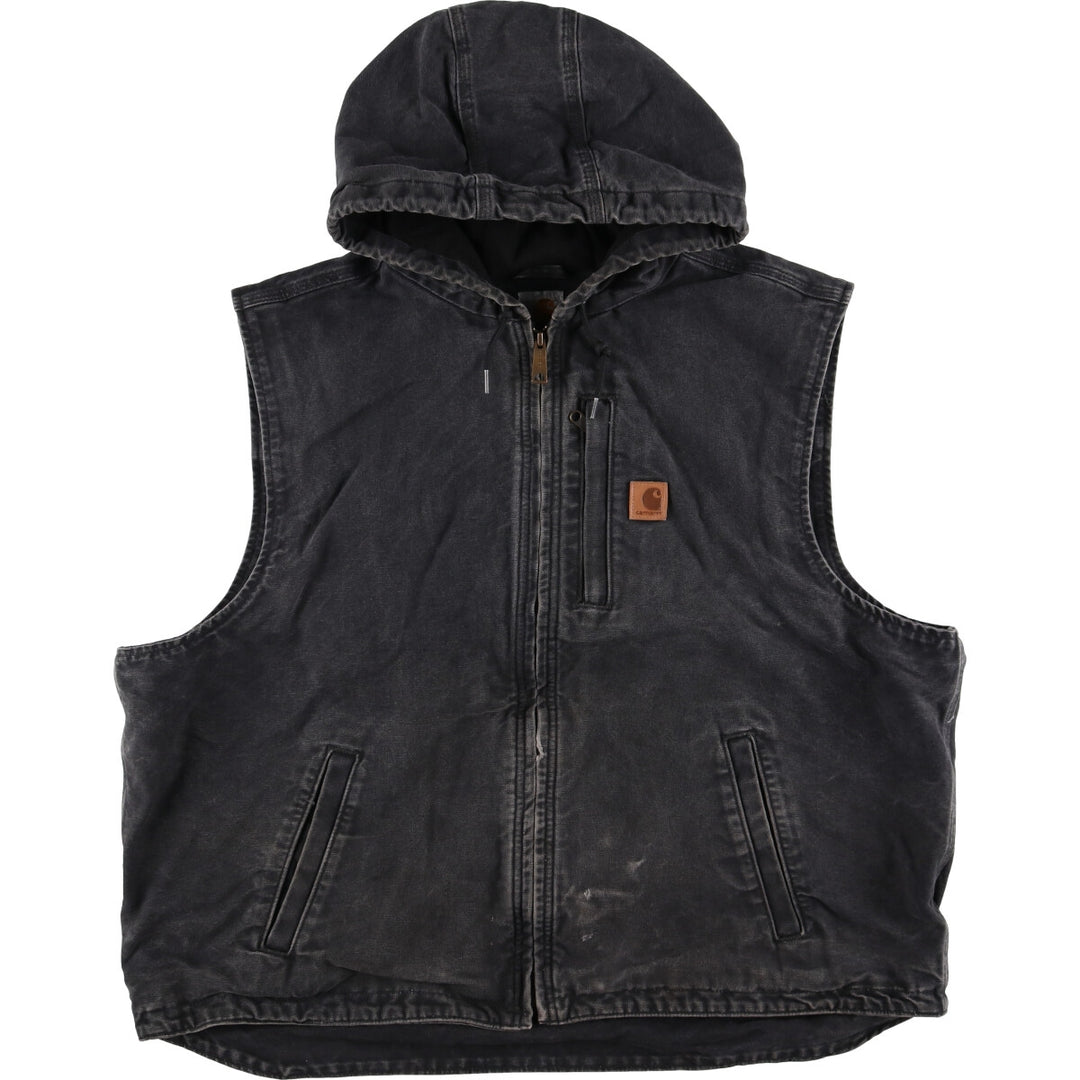 Carhartt Hooded Duck Vest Men's XXL /evb007695