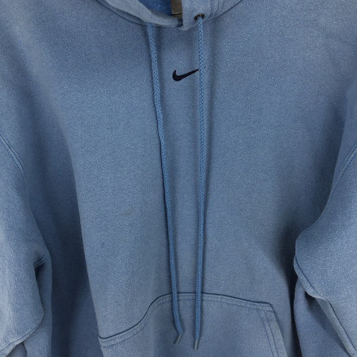 00'S Nike Center Logo Sweat Pullover Hoodie Men's L size /evb007708