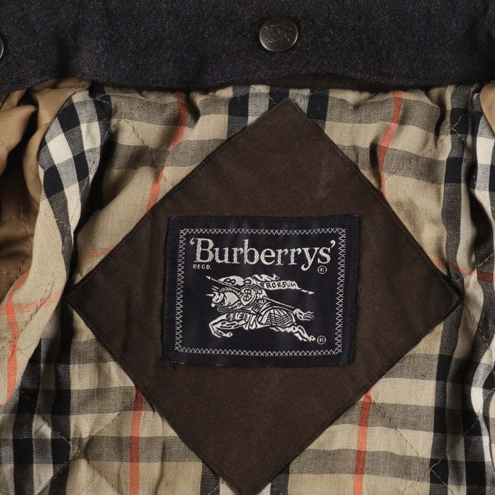 Burberry's waxed cotton oiled jacket, men's size L /evb007752