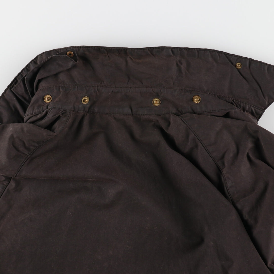 80s-90'S Barbour Bedale Old 3 Warrant Waxed Cotton Oiled Jacket Made in England C40 Men's M Size Vintage /evb007761