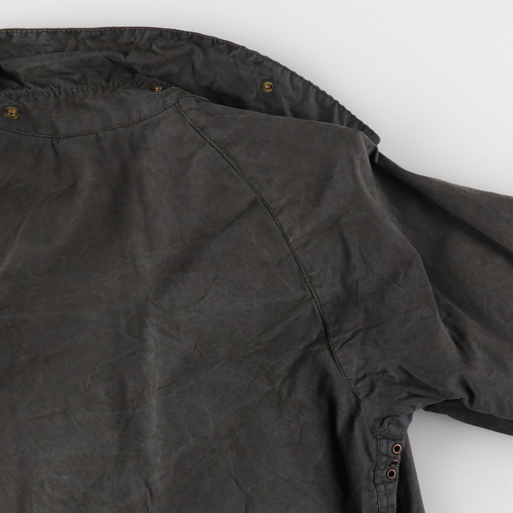 80s-90'S Barbour Bedale Old 3 Warrant Waxed Cotton Oiled Jacket Made in England C38 Men's M Size Vintage /evb007774