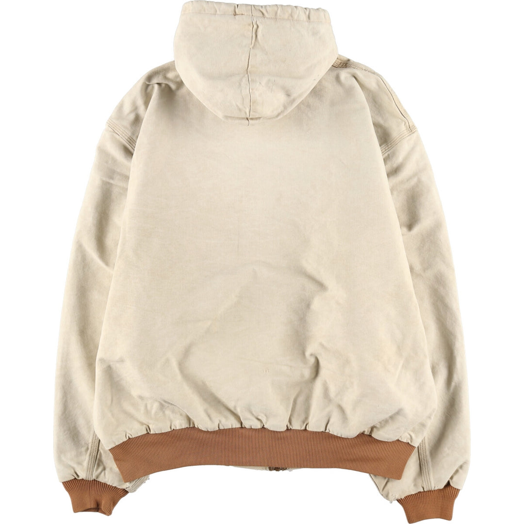 Carhartt Active Jacket Duck Full Zip Hoodie Men's XL equivalent /evb007801