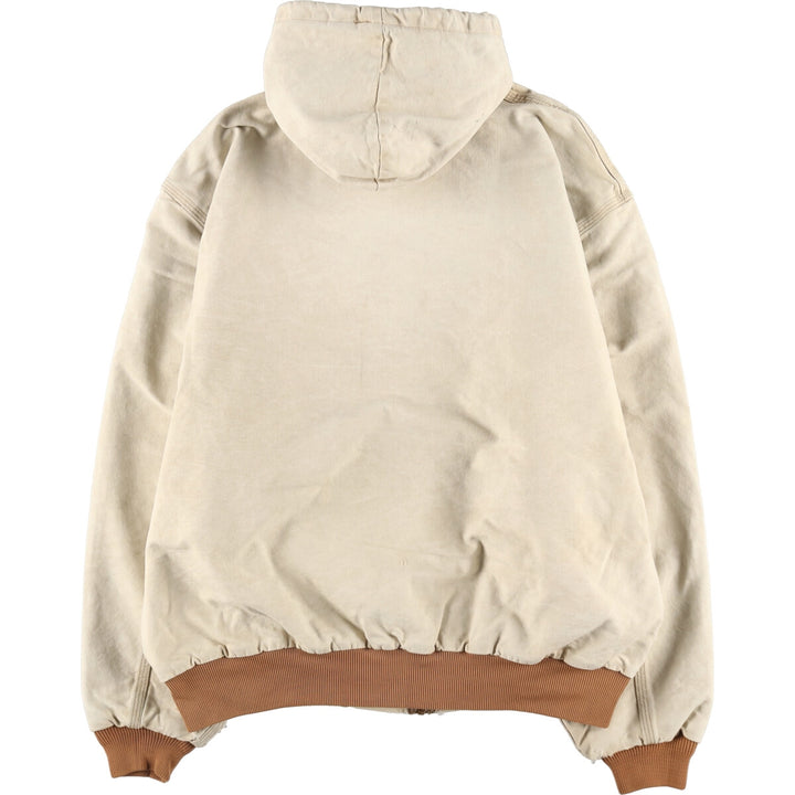 Carhartt Active Jacket Duck Full Zip Hoodie Men's XL equivalent /evb007801