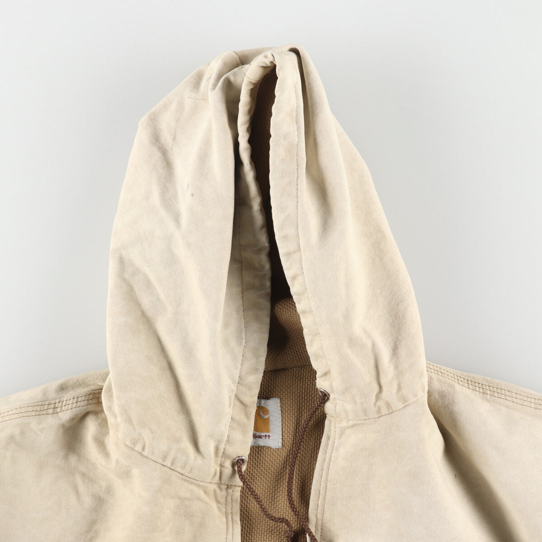 Carhartt Active Jacket Duck Full Zip Hoodie Men's XL equivalent /evb007801