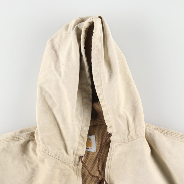 Carhartt Active Jacket Duck Full Zip Hoodie Men's XL equivalent /evb007801