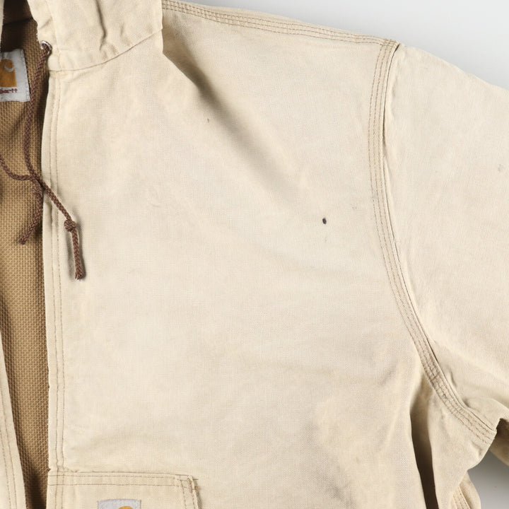 Carhartt Active Jacket Duck Full Zip Hoodie Men's XL equivalent /evb007801