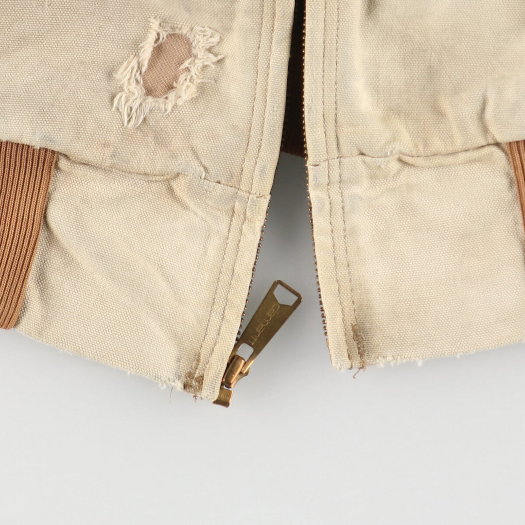 Carhartt Active Jacket Duck Full Zip Hoodie Men's XL equivalent /evb007801