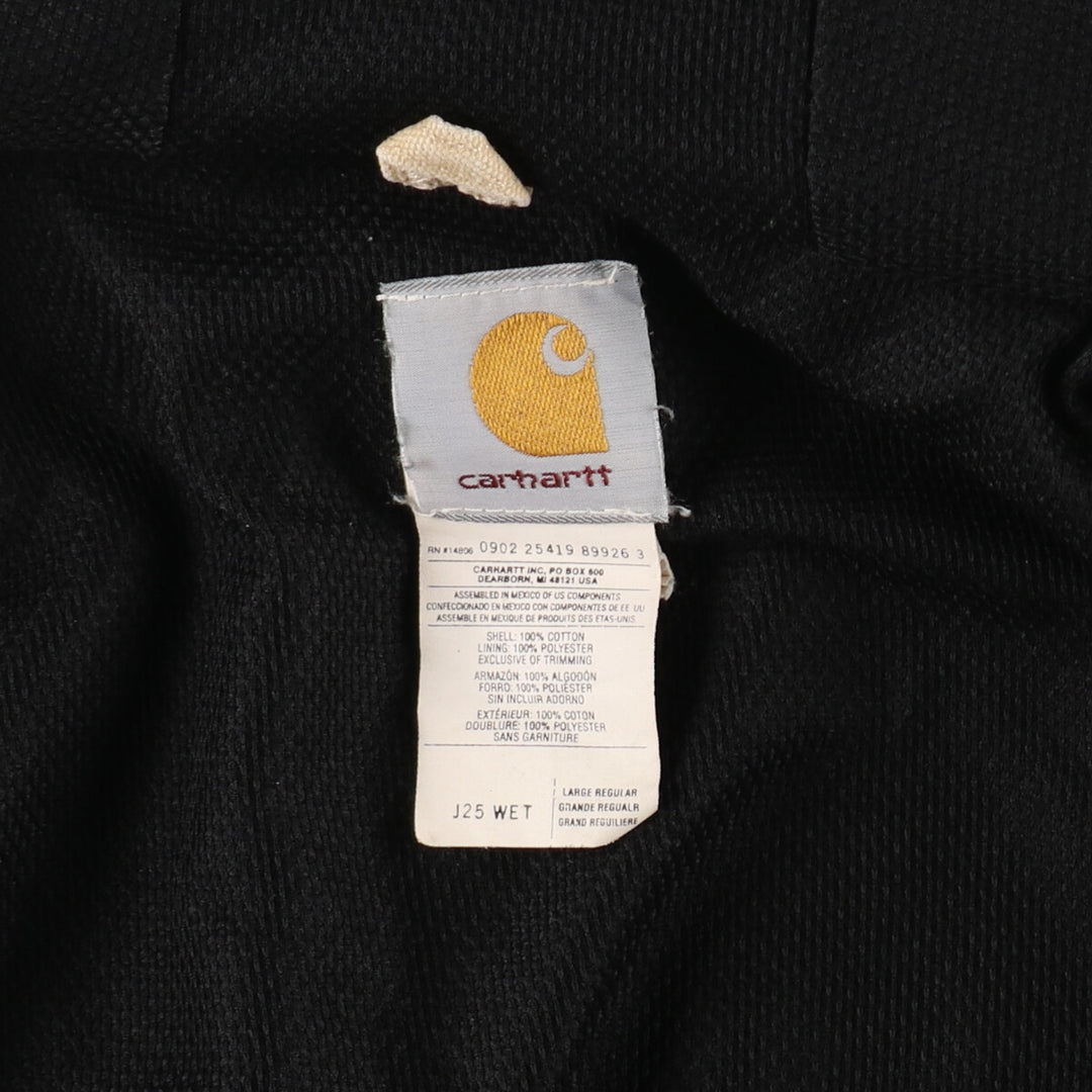 Carhartt Active Jacket Duck Full Zip Parka Men's L size /evb007802