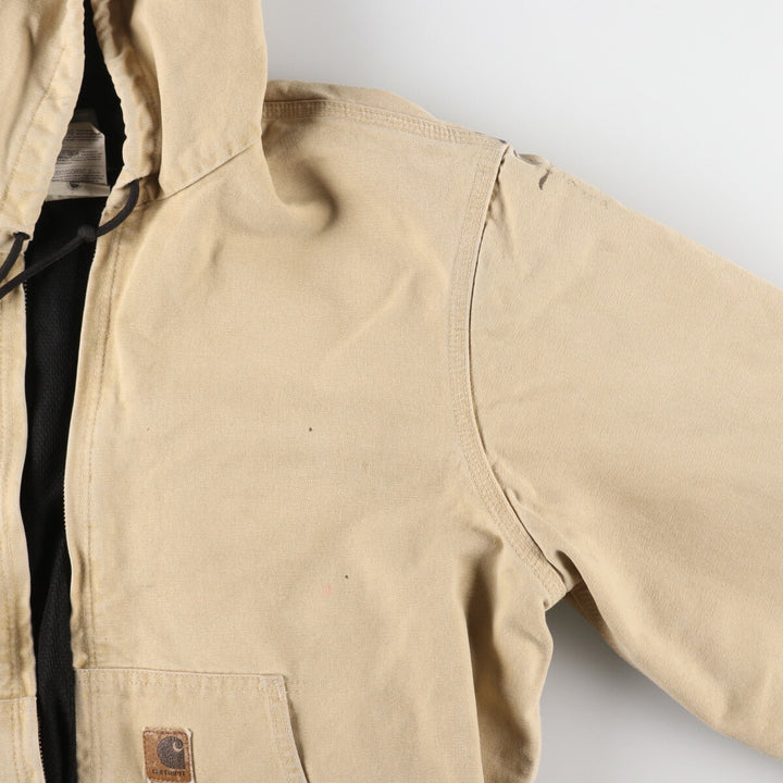 Carhartt Active Jacket Duck Full Zip Parka Men's L size /evb007802