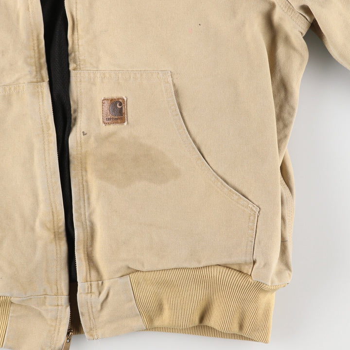 Carhartt Active Jacket Duck Full Zip Parka Men's L size /evb007802